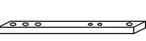 KU80861     Drawbar---Replaces 35450-89122